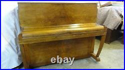 SEE VIDEO Danemann Overstrung Piano in Walnut Case Inc. Local Delivery
