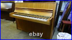 SEE VIDEO Stienwald Piano Light Teak Case Inc. Local Delivery