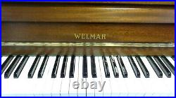 SEE VIDEO Welmar Contemporary style piano Inc. Local delivery (South Devon)