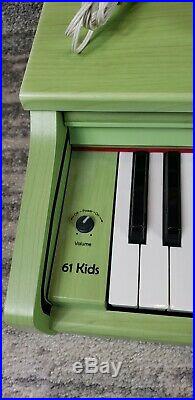 Samick 61 Kids Keyboard Piano Green Student Childrens Keyboard Piano