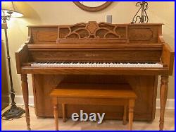 Samick Model JS- 044M Console Piano (with bench)
