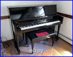 Samick Upright Piano with Piano Chair
