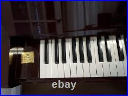 Samick upright piano, SU-118H top of the line Upright, Mahogany high gloss