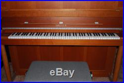 Sauter Cura upright piano, rare limited edition, S/N 043, Peter Maly Design