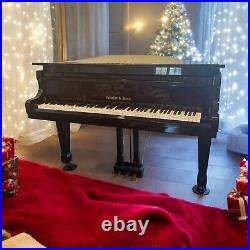 Schafer & Sons Polished Ebony Elegant and Timeless Grand Piano