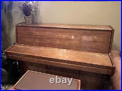 Schafer & Sons Upright Piano. PERFECT Condition, piano bench included
