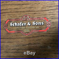 Schafer & Sons Upright Spinet Piano Serial # 228964 Model # 93 (1977/1978)