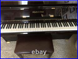 Schafer & Sons Upright Used Piano
