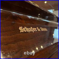 Schafer & Sons WG7 51 Polished Walnut Upright Piano c1979 #305791