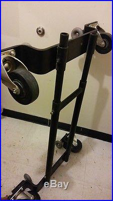 Schaff Piano Truck Dolly Adjustable / Upright Studio Spinet Piano Rubber Wheels