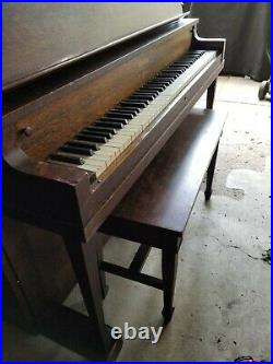 Schiller Upright Grand Piano