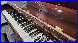 Schimmel C120 Polished Mahogany Upright Piano Made in Germany in 2015