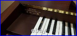 Schimmel C120 Walnut Upright Piano (Pre-Owned) Made in Germany in 2005