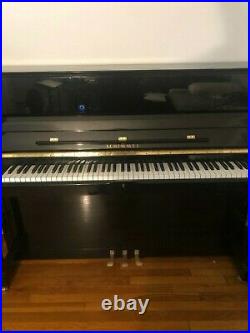 Schimmel C123 Piano Ebony High Glass Excellent Condition