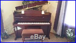 Schimmel Mahogony upright piano
