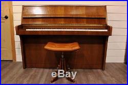 Schimmel Upright Piano Hand Crafted German Instrument Continental Germany