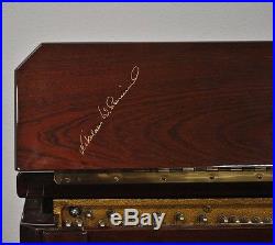 Schimmel Upright Piano Mahogany C130 Vertical $31K VIDEO (Also Steinway Avl)