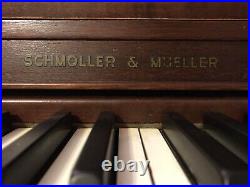 Schmoller and Mueller Upright Piano 88 Key With Bench