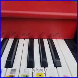 Schoenhut 61-Key My First Piano Red Upright MINIATURE PIANO! #music