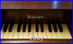 Schoenhut Children's Toy Piano 25-Keys Wood Upright Made in USA Rare Vintage