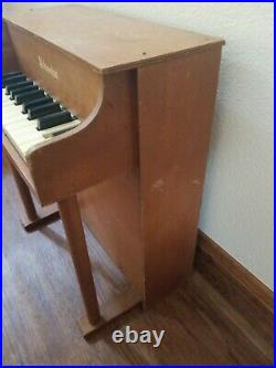 Schoenhut Childs Piano Vintage 25 Key Wood Upright Made In USA
