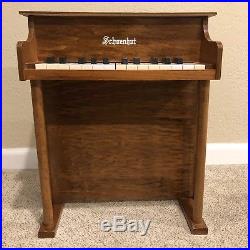 Schoenhut Childs Piano Vintage 30 Key Wood Upright Made In USA