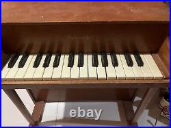 Schoenhut Vintage Upright Piano/ Stool