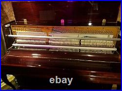Schumann Piano. Free Delivery/pro Tuned/curve Legs 46 Cherrywood Pretty Schumann Piano. Free Delivery/pro Tuned/curve Legs 46 Cherrywood Pretty