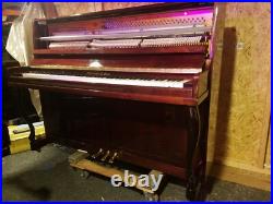 Schumann Piano. Free Delivery/pro Tuned/curve Legs 46 Cherrywood Pretty Schumann Piano. Free Delivery/pro Tuned/curve Legs 46 Cherrywood Pretty