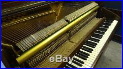 Small Art Deco Challen Overstrung Piano Mahogany Case Inc. Local Delivery