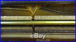 Small Art Deco Challen Overstrung Piano Mahogany Case Inc. Local Delivery