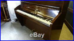 Small Art Deco Challen Overstrung Piano Mahogany Case Inc. Local Delivery