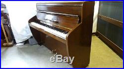 Small Art Deco Challen Overstrung Piano Mahogany Case Inc. Local Delivery