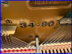 Sohmer 42 Upright Georgian Walnut Piano