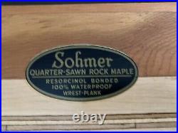 Sohmer Piano 45SK 1972 And Original Storage Bench Beautiful and Cared For