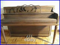Sohmer Piano And Original Storage Bench