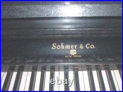 Sohmer Studio upright piano