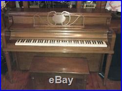 Sohmer Upright Console Piano 34A