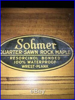 Sohmer Upright Console Piano 34A
