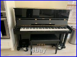 Stand up piano, Samick, Polished Ebony, Lightly used 10 years, Comes with seat