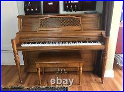 Standup Baldwin Piano, Walnut Colored, Barely Played, slightly used