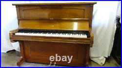 Steck Traditional Overstrung Piano Mahogany Case Inc. Local Delivery
