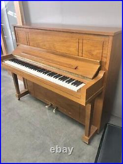 Steinway 1045 Upright Piano 45 Satin Walnut