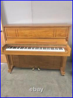 Steinway 1045 Upright Piano 45 Satin Walnut