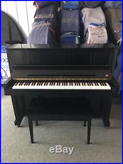 Steinway 1098 Upright Piano Ebony Near Perfect Condition Top of the Line