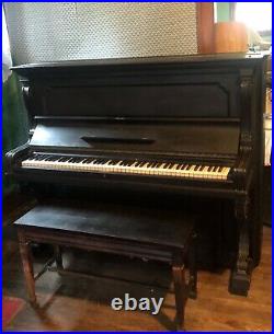 Steinway 46 inch upright piano