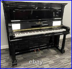 Steinway 54 Upright Piano Picarzo Pianos Ebony Upright I Model VIDEOS K
