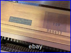 Steinway Console Piano withOriginal Bench, Needs Restoration, Vertical/Upright