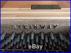 Steinway F-15 Upright Console Piano 42