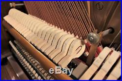 Steinway K-52 Player Upright Piano 52'' Crown Jewel Walnut PianoDisc/QRS